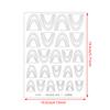 Manicure Stickers  DIY Line Tips Decoration Tool Self-Adhesive French Nail Art Hollow Stencil Guides Sticker