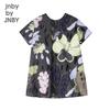 JNBY Girls' Autumn Floral A-line Dress