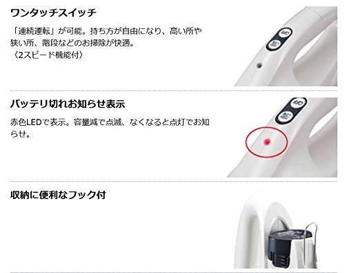 Makita Rechargeable Cleaner with Battery and Charger CL072DSH 7.2V