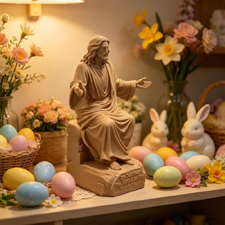 Desk Companion Figurines Jesuses Christ Statue Ornament Religious Gift Christian Car Dashboards Home Office Decoration