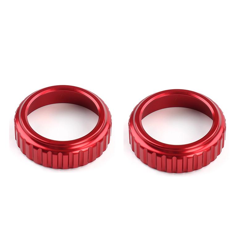Air Conditionin Knob Ring Cover Trim Aluminium Alloy Material For Hyundai Tucson NX4 PE 2025 2026 Car  Interior Trim Accessories