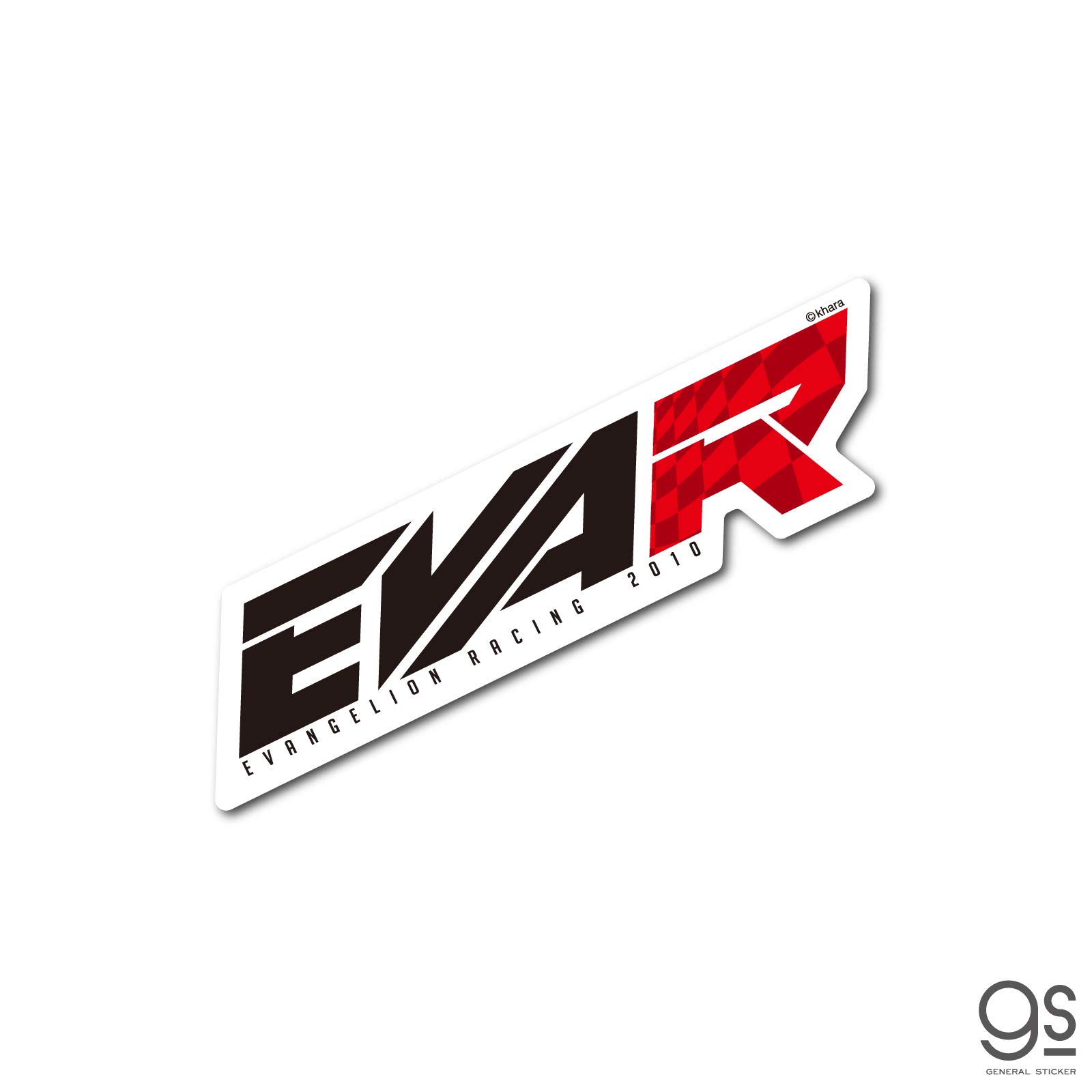 

Evangelion Racing EVA Racing Sticker Small Character Sticker Anime Licensed Product LCS1233 gs Official Merchandise EVA-R