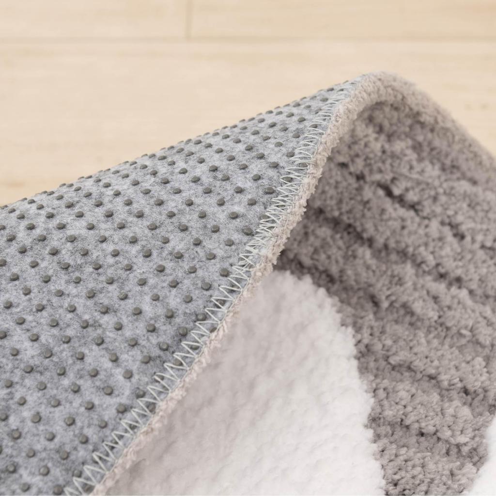 Senko Miffy Rug, Prima Miffy Accent Mat, Approx. 43 X 60 Cm, Gray, Character Design, 72663