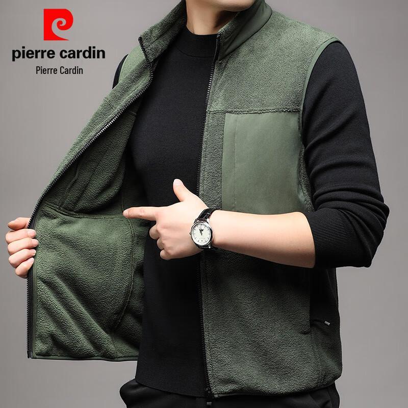 

Мужской жилет без рукавов на молнии со стойкой Pierre Cardin M