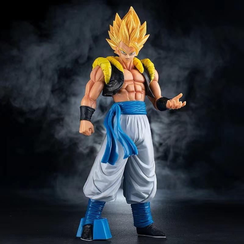 2026 Explosions Dragon Ball Wukong Hand-made Scale Ratio Model Super Saiyan Gogeta Becit War Damage Cartoon Dolls Around.