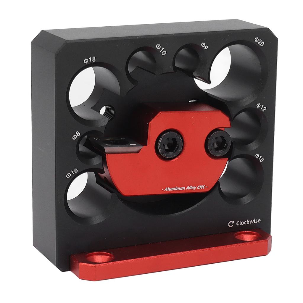 Woodworking Turning Cutter 8 Holes Adjustable Aluminum Alloy Wood Milling Cutter Tool