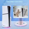 Vertical Stand for PS5 Slim Console Disc and Digital with 14 Light Mode, RGB Base Stand for PS5 Slim Console