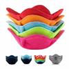 2Pcs Reusable Design Hot Bowl Towel Mat Polyester Fabric Microwave Bowl Holder  Pasta Bowls