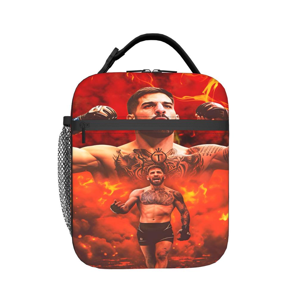 Ilias Topurias Lunch Bag  Leisure Lunch Box Outdoor Picnic Portable Insulated Tote Food Bags For Men Waterproof Cooler Bag