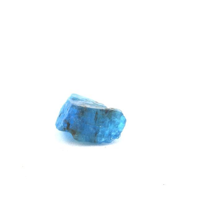 Pierres et Minéraux. Apatite bleu neon. 2.9 ct. Betroka, Anosy, Madagascar.