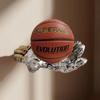 1pc Wall Mounted Basketball Storage Rack Mechanical Arm Resin Crafts Wall Decoration Crafts