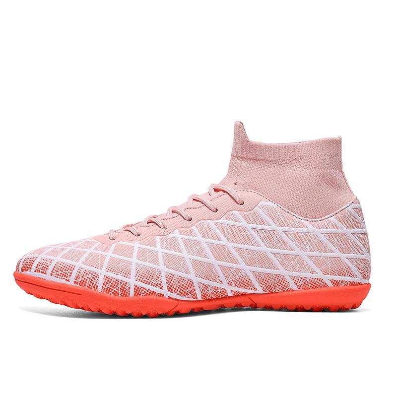 High-top football shoes 2025 men's and women's adult children's competition training shoes TF broken nails AG long nails short nails sneakers