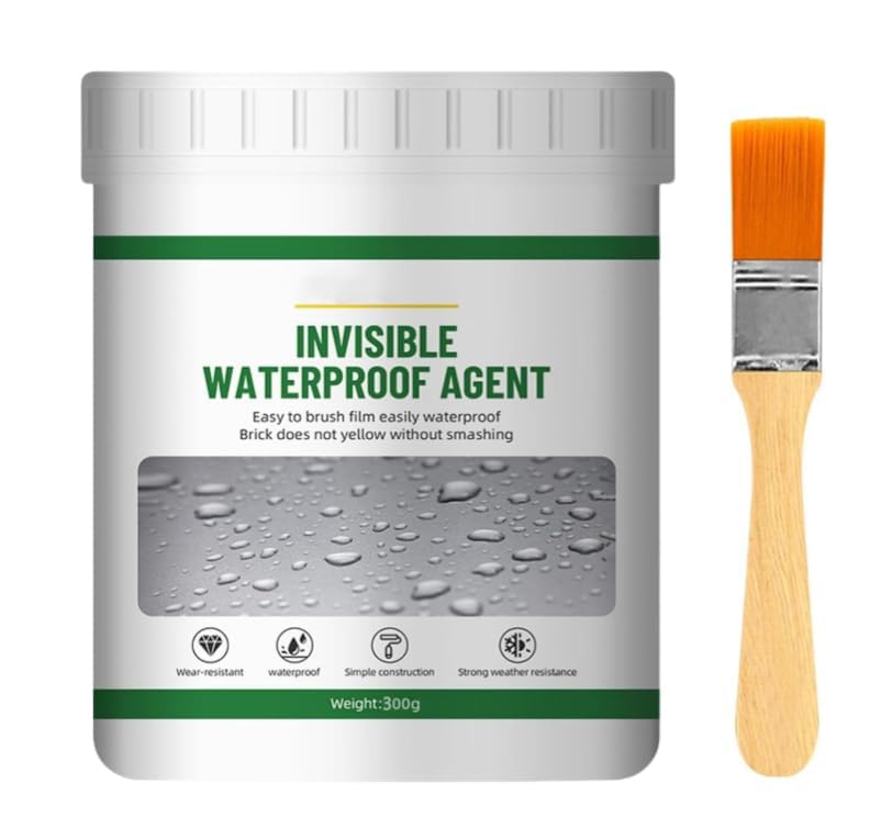Transparent Waterproof Adhesive for Interior & Exterior Walls Waterproof Agent Fully Waterproof Works Clear