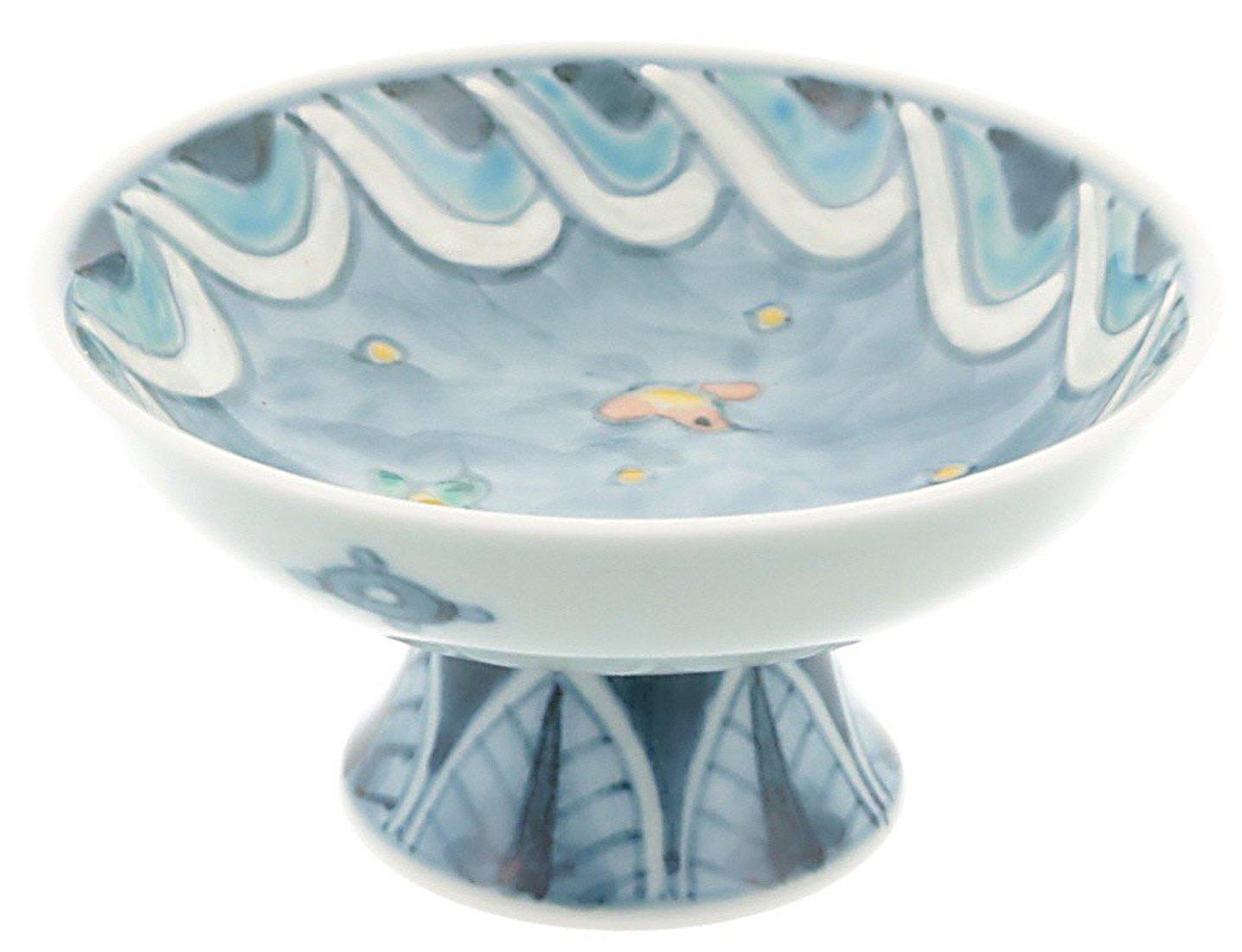 

Hasami ware Rinkurou kiln Yumeji Kodai small bowl Chidori 009404C680