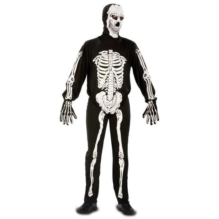 MY OTHER ME FUN COMPANY, SL. Déguisement De Squelette Gants. XXL. Adulte