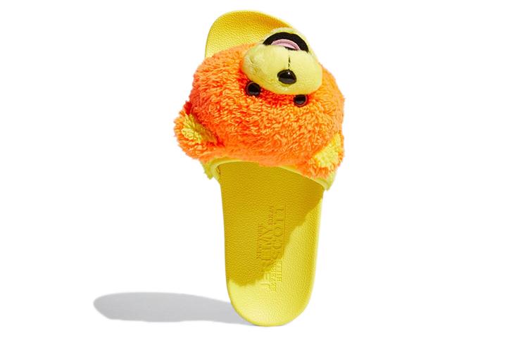 Adilette Jeremy Scott x Adilette Adidas Originals Pantofle 'JS Bear' Q46582