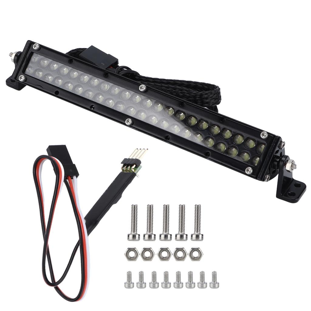 110 LED Roof Light Sturdy Durable Easy to Install RC Roof Light Bar with Control Switch Line