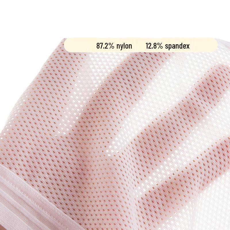 Breathable Strapless Girls' Training Bra - Summer Mesh Vest Style for Middle School Students