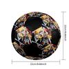Soccer Ball Colorful Machine Stitched PVC Size 5 Team Training Competition Ready Durable High-Bounce Cool Sports Gift
