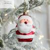 Santa Pendant High-quality Materials Beautifully Holiday Gifts Snowman Pendant Cartoon Design Bright Colors Holiday Accessories