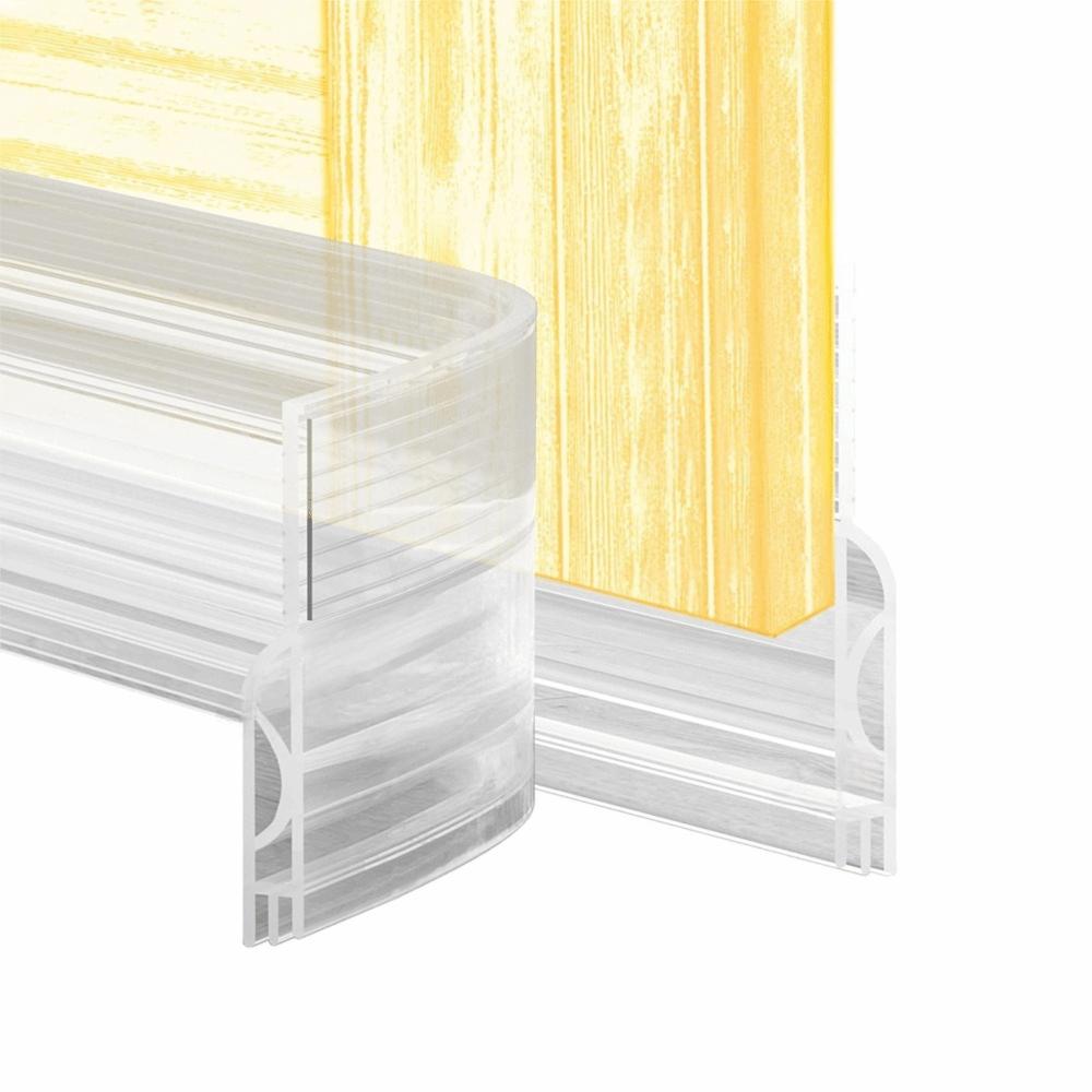 Self-adhesive Door Bottom Sealing Strip Soundproof Weather Stripping Draught Excluder Living Room
