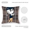 L-Leisure-M-M-Malbones Golf Pillow Case Square Double‑Sided Print Cushion Case For Sofa Home Bedchamber Decor Gift