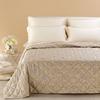 Quilted Bedspread In Jacquard Satin Fior Di Sole Dreaming