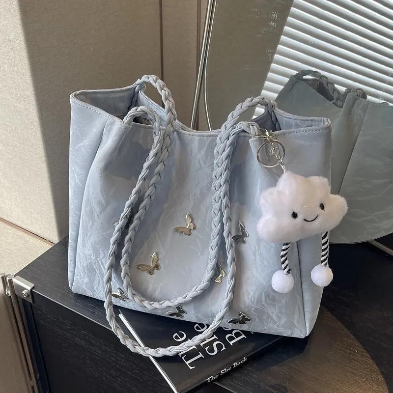 Women's Large-capacity 2025 New Bags, Autumn and Winter High-end College Students Commute To Class, Fashionable Handbags