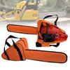 1pc Heavy-Duty Oxford Chainsaw Bag, Safety Zipper Fits 45.72/50.8cm Chainsaws