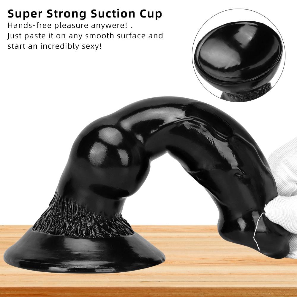 Big Animal Dildo pro muže Ženy Anální kolík Penis Realistické Dilda pro psy Uzel Sexuální hračka Masturbátor pro ženy Potřeby pro dospělé