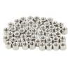 50PCS Round Connector Nuts 304 Stainless Steel M3 Female Thread Cylindrical Coupling Nut
