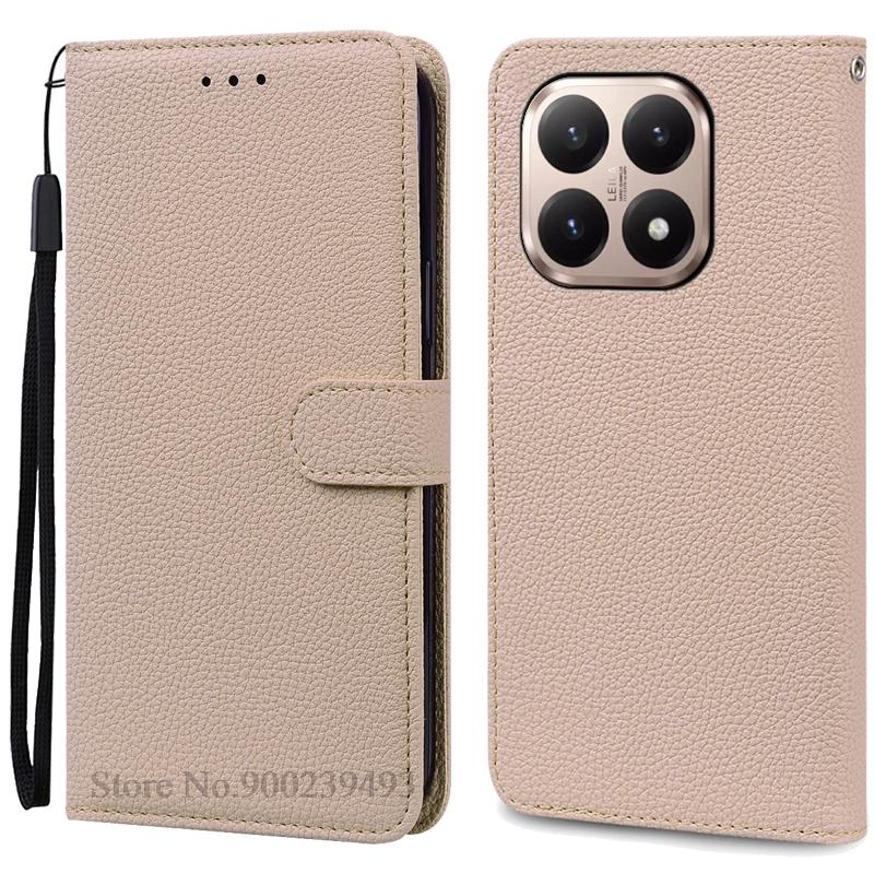 Etui Mi 15T/15T Pro Dla Xiaomi 15T Etui Portfel Klapka Skórzany Pokrowiec Dla Xiaomi 15T Pro Etui Książeczka na Telefon Wstrząsoodporna Coque Fundas