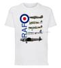 WW2 Flygplan T-shirt WW2 Andra Världskriget Slaget om Storbritannien Sommar Bomull Kort Ärm O-Hals Herr Dam T-shirt för Militärfan