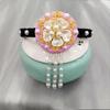 Korean Headband Pearl Flower Hanbok Hairband Fashion Tassels Traditional Headdress Stage Dance Hair Hoop Ladies