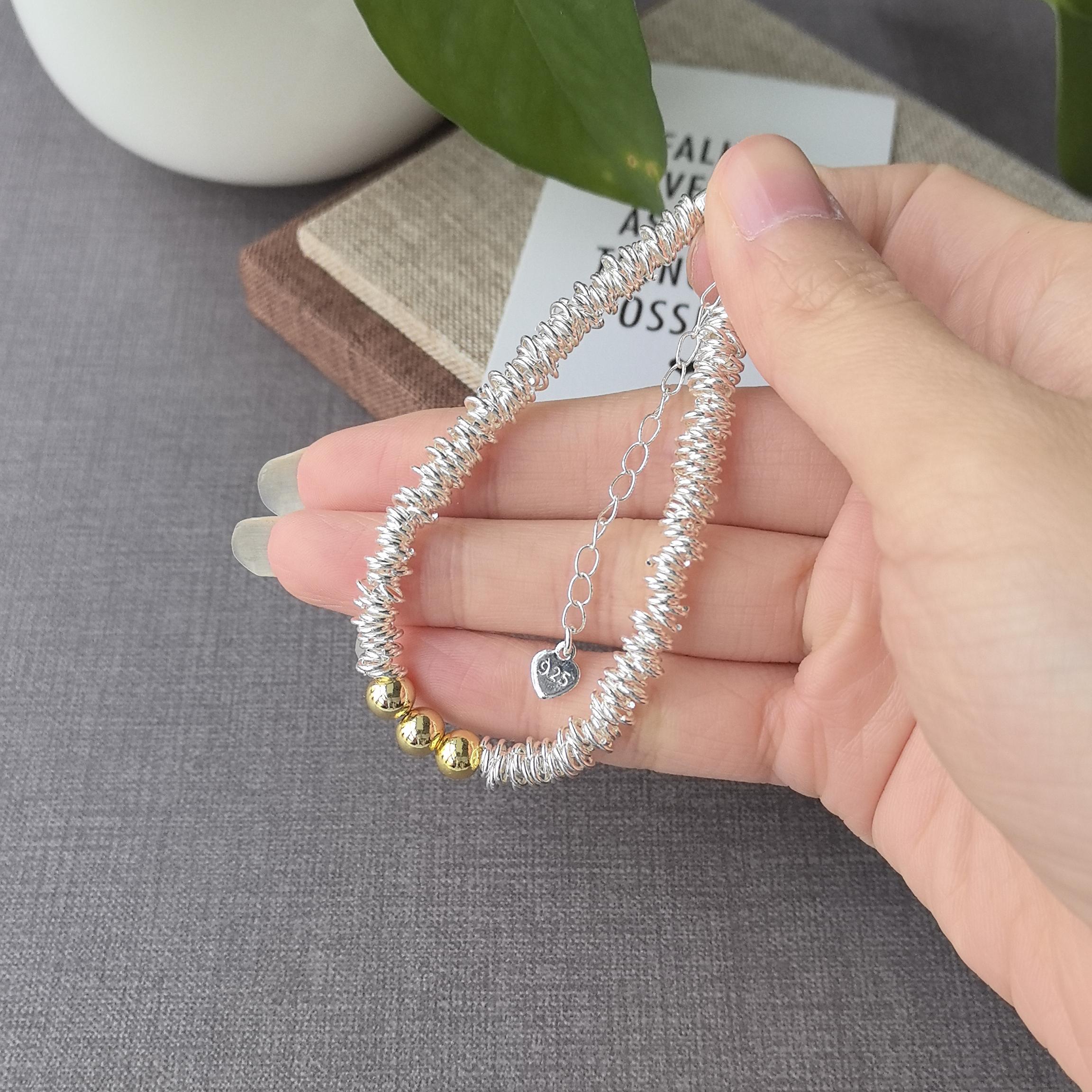 

PANJBJ 925 Sterling Silver Dragon Pendant Bracelet For Women Heart Zircon Hollow Out Frosting Design Gift Jewelry Wholesale