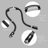5-1PCS LED Night Light Flexible Handsfree Hug Neck Reading Book Lights Bent Adjusted Freely Flashlight Battery-powered Lamps