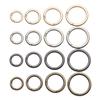 Round Push Trigger Spring O-Ring Buckles Carabiner Purses Handbags Bag Belt Buckle Snap Clasp Clip