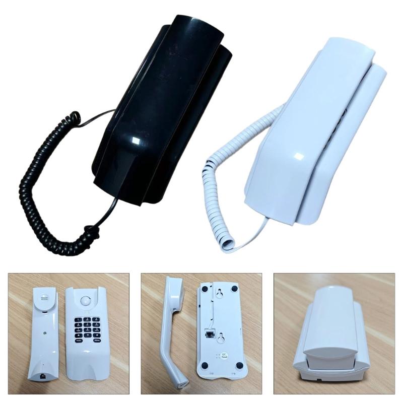 Wall Phone Corded Telephone Home Phone Corded Wall Phone Landline Phone for Home Company Office Greeting Station