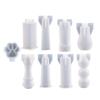 Stamp Handle Resin Mold Sealing Handle Mold Wedding Invitations Wax Seal Stamp Handle Mold for DIY Crafts Crystal