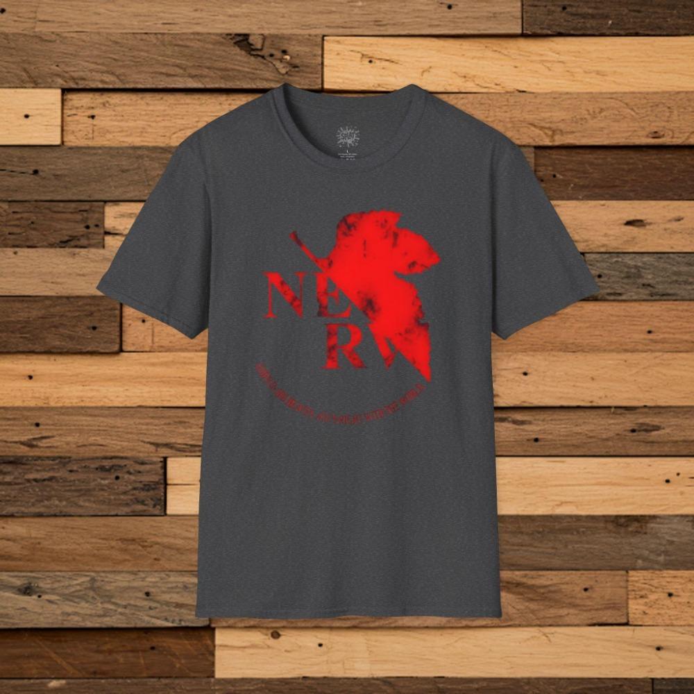 Neon Genesis Evangelion Anime NERV Τυπωμένο T-shirt Ανδρικό και Γυναικείο T-shirt Ανδρικό Top Αθλητικό T-shirt 2026 Καλοκαίρι Νέο Tee