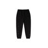 Kappa Player Series Solid Color Versatile Ink Splash Letter Pattern Printed Cuffed Casual Pants Men Bottoms Black K0C32AK70D