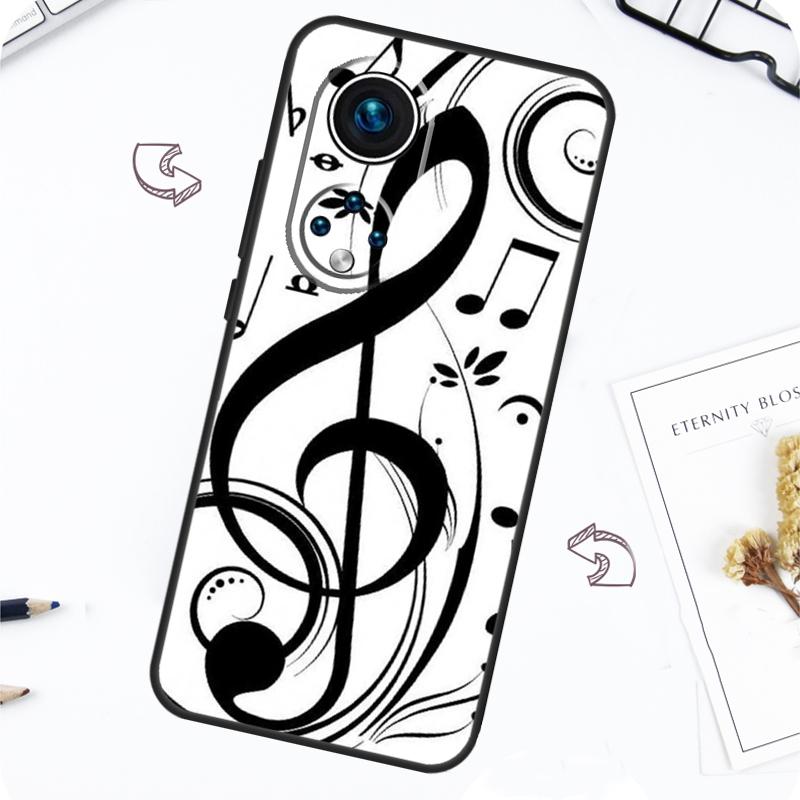 Music Note Case For Honor Magic 7 5 6 Lite Honor 200 Pro X8b X9a X8a X8 X9 X9c X9b 50 70 90 Lite Cover