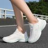 Xtep Simple Versatile Breathable Lightweight Low-Top Casual Running Shoes Women sneaker White Green 875218110040-5