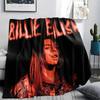 Billie Poster,pattern Flannel Blanket, High Quality Comfortable for All Seasons, Home Decor, Warmth and Comfort, Perfect for Gifts.