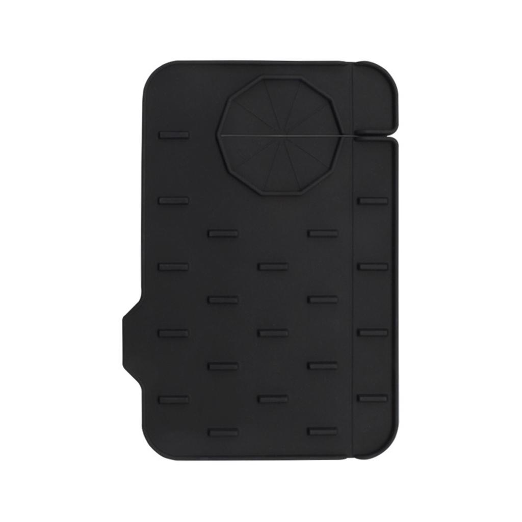 Silicone Faucet Splash Guard Tray and Soap Dish Pad for Kitchen or Bathroom Sink Protection