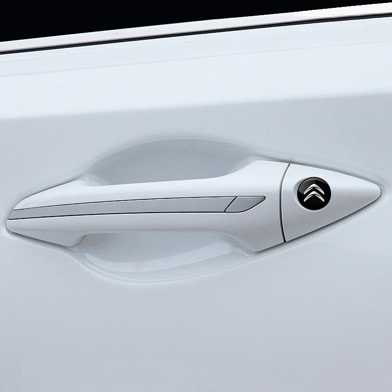 Autocollants de Protection Anti-blocage pour Serrure de Porte de Voiture pour Citroen C4 C5 C3 C2 C1 C4L C6 Picasso Saxo Autocollants de Voiture