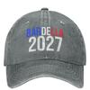 Vintage 2027 Bardella Collection Casual Baseball Cap Spring President Election France Trucker Hat Hats Unisex Baseball Caps