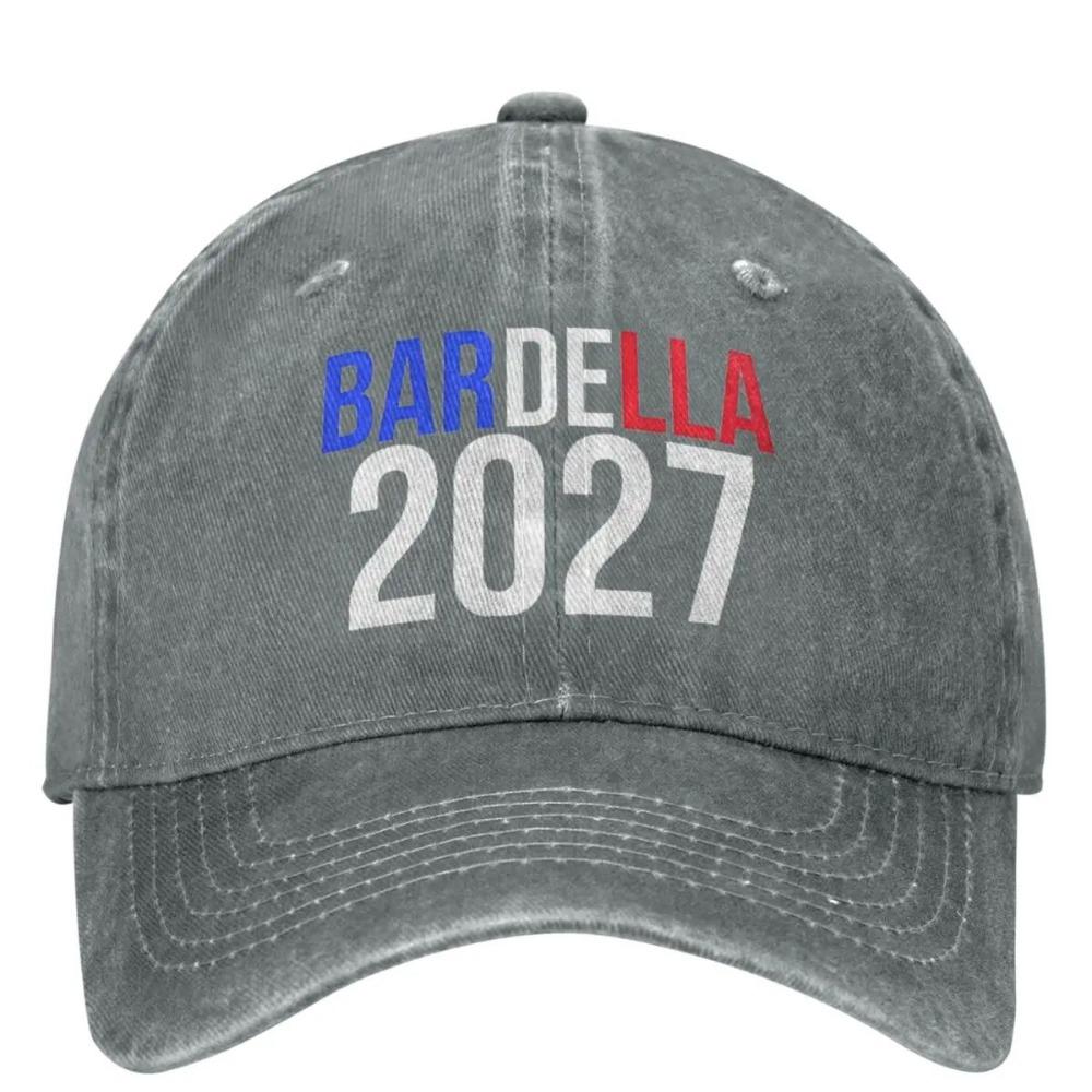 Vintage 2027 Bardella Collection Casual Baseball Cap Spring President Election France Trucker Hat Hats Unisex Baseball Caps