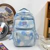 Schoolbag senior school bag large capacity fresh sweet girl backpack primary school students junior high school casual backpack