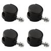 Caster Wheel Set Electric Heater Wheels Heater Mobility 40*30*8mm Heating Appliance Wheels User-friendly Installation